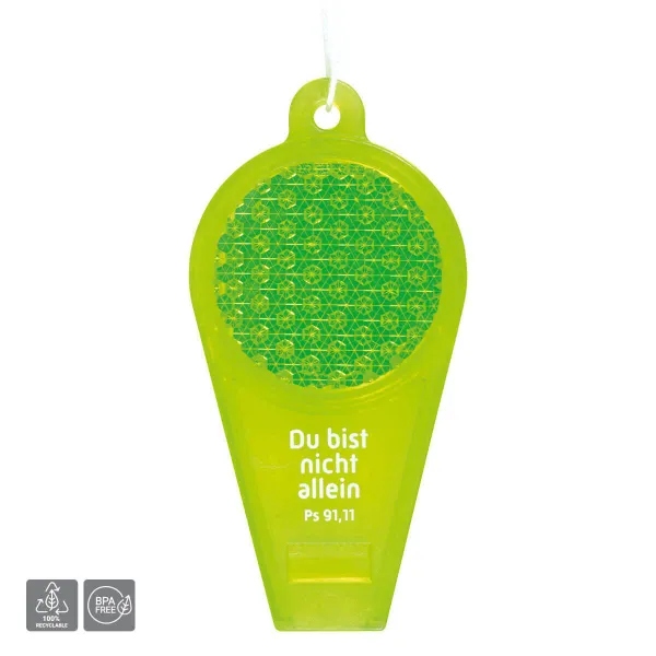 Produktbild des Artikels Reflektor-Pfeife - grün ()