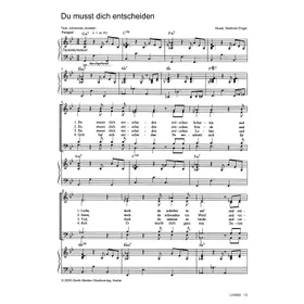 Produktbild des Artikels Du musst dich entscheiden (Noten - Download)