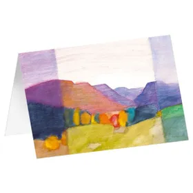 Produktbild des Artikels Kunstkarten "Herbstfarben" 5 Stk. (Schreibwaren)