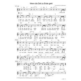 Produktbild des Artikels Wenn die Zeit zu Ende geht (Noten - Download)