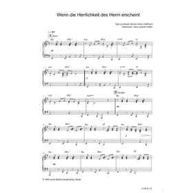 Produktbild des Artikels Wenn die Herrlichkeit des Herrn erscheint (Noten - Download)