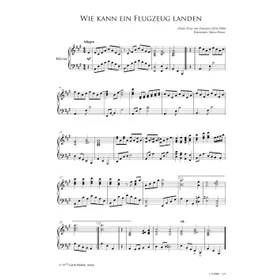 Produktbild des Artikels Wie kann ein Flugzeug landen (Klavier) (Noten - Download)