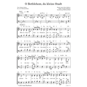 Produktbild des Artikels O Bethlehem, du kleine Stadt (Noten - Download)