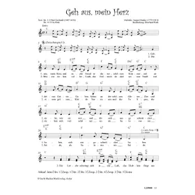 Produktbild des Artikels Geh aus, mein Herz (Noten - Download)