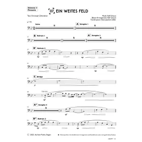 Produktbild des Artikels Ein weites Feld (3. Posaune) (Noten - Download)