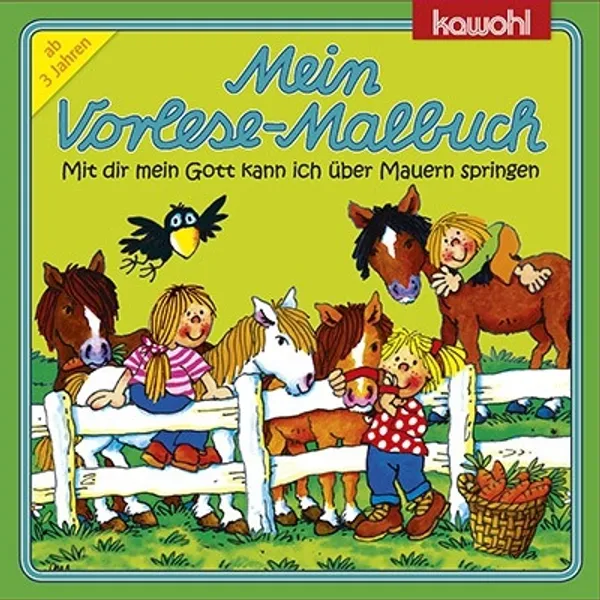 Produktbild des Artikels Mein Vorlese-Malbuch "Mit dir mein Gott ..." (Buch - Kartoniert)