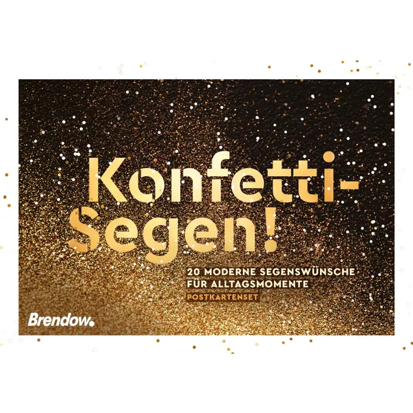 Produktbild des Artikels Postkartenset: Konfetti.Segen! (Schreibwaren)