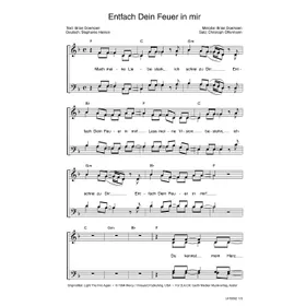 Produktbild des Artikels Entfach dein Feuer in mir (Noten - Download)