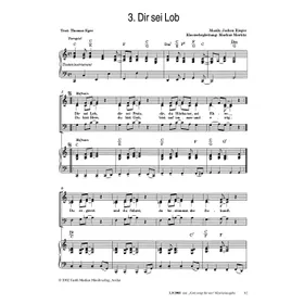 Produktbild des Artikels Dir sei Lob (Noten - Download)