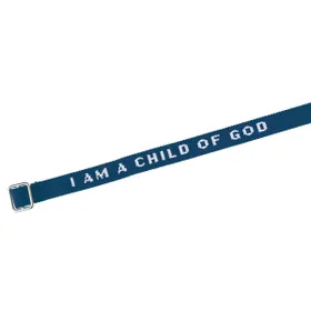 Produktbild des Artikels Armband "I Am a child of God" - dunkelblau ()