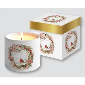 Produktbild des Artikels Kerze "Weihnachtskranz" ()