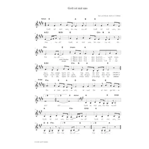 Produktbild des Artikels Gott ist mit uns (Noten - Download)