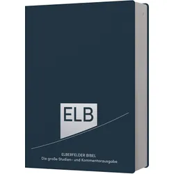 Produktbild des Artikels Elberfelder Bibel. Die große Studien- und Kommentarausgabe Leder, Platinschnitt (Bibel - Leder)