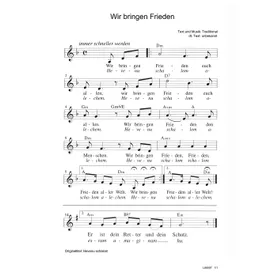 Produktbild des Artikels Wir bringen Frieden (Noten - Download)