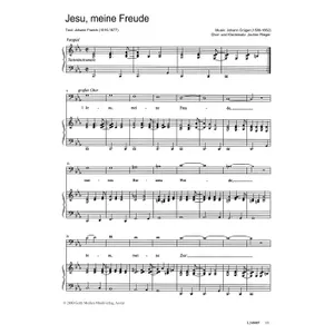 Produktbild des Artikels Jesu meine Freude (Noten - Download)