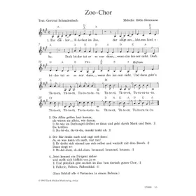 Produktbild des Artikels Zoo-Chor (Noten - Download)
