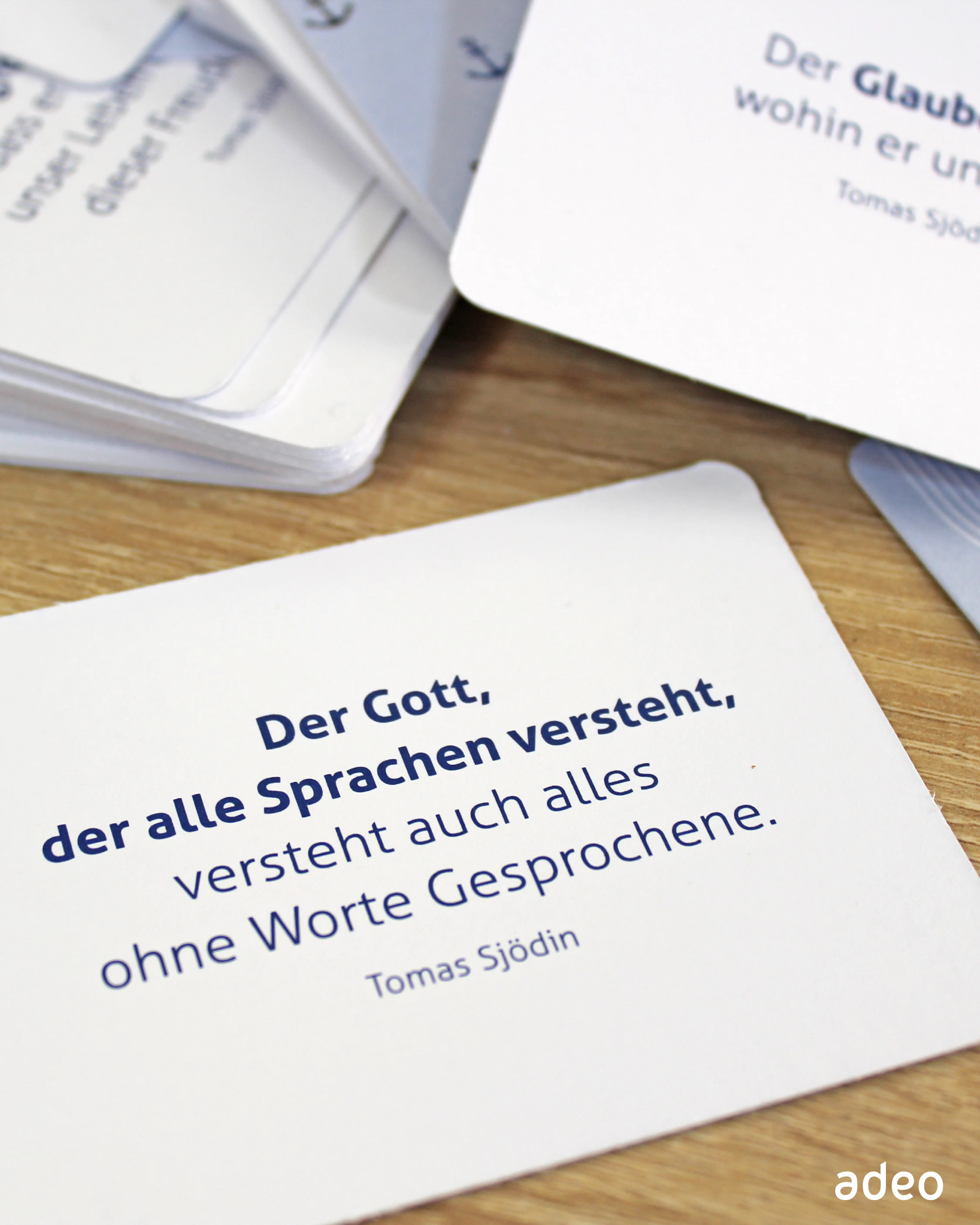 Anker für deine Seele Zitat