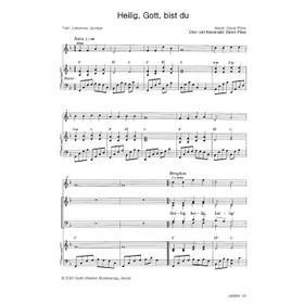 Produktbild des Artikels Heilig, Gott, bist du (Noten - Download)