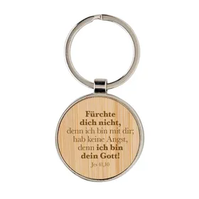 Produktbild des Artikels Jahreslosung 2027 - Schlüsselanhänger - Holz ()
