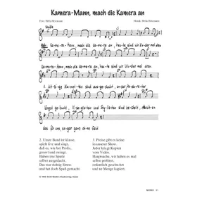 Produktbild des Artikels Kamera-Mann, mach die Kamera an (Noten - Download)