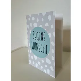 Produktbild des Artikels Faltkarte "Segenswünsche" (Schreibwaren)