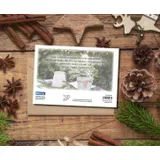 Stimmungsbild zu Faltkarte "Gesegnetes Fest" - Christrose