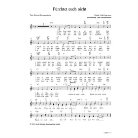 Produktbild des Artikels Fürchtet euch nicht (Noten - Download)
