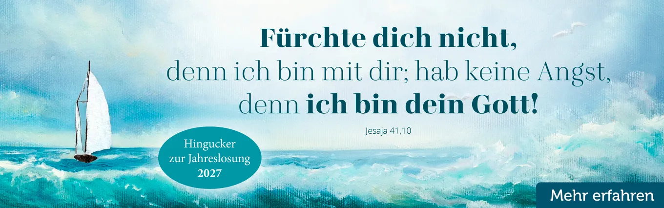 Banner zu Jahreslosung