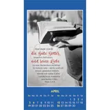 Stimmungsbild zu Mensch, Du bist einmalig 2026 - Aufkleber-Kalender