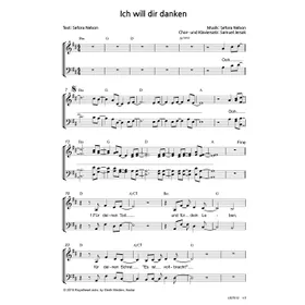 Produktbild des Artikels Ich will dir danken (Noten - Download)