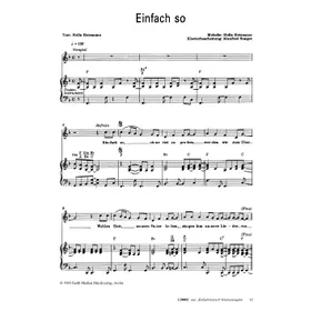 Produktbild des Artikels Einfach so (Noten - Download)