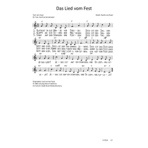 Produktbild des Artikels Das Lied vom Fest (Noten - Download)