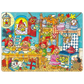 Produktbild des Artikels Mini-Puzzle: Wichtelstube ()