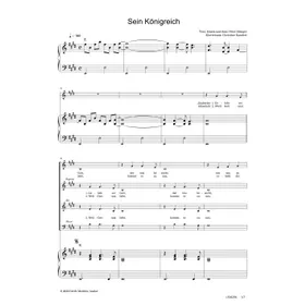 Produktbild des Artikels Sein Königreich (Noten - Download)