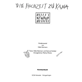 Produktbild des Artikels Die Hochzeit zu Kana Partiturbuch (Noten - Download)