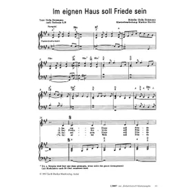 Produktbild des Artikels Im eignen Haus soll Friede sein (Noten - Download)