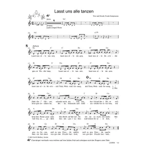 Produktbild des Artikels Lasst uns alle tanzen (Noten - Download)