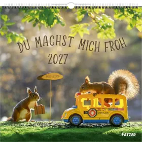 Produktbild des Artikels Du machst mich froh 2027 - Wandkalender (Kalender - Spiralbindung)