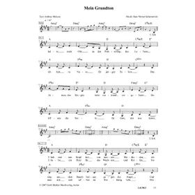 Produktbild des Artikels Mein Grundton (Noten - Download)