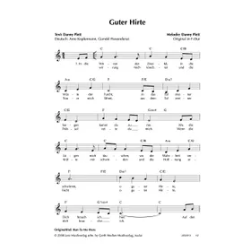 Produktbild des Artikels Guter Hirte (Noten - Download)