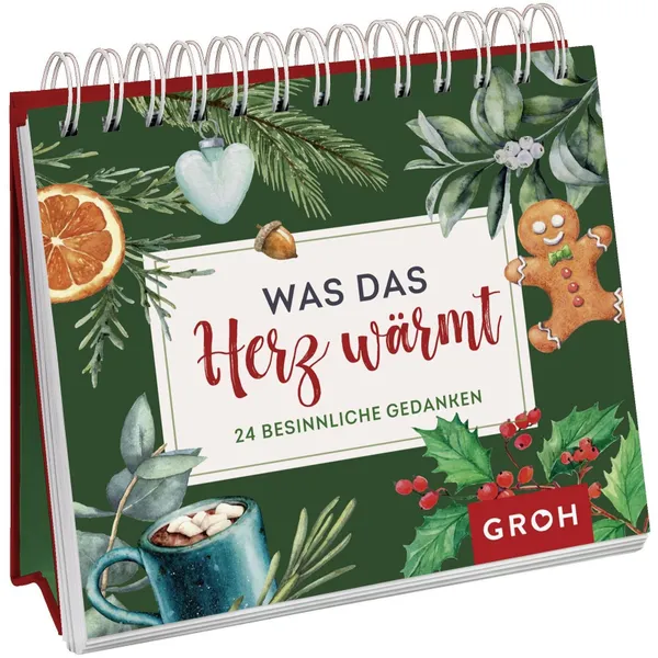Produktbild des Artikels Was das Herz erwärmt - Aufstellbuch (Buch - Spiralbindung)