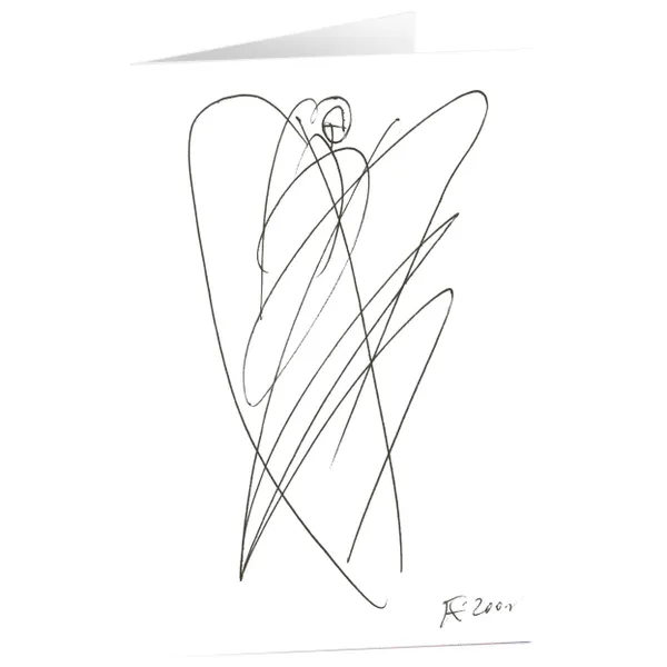 Produktbild des Artikels Kunstkarten "Bote der Liebe" 5 Stk. (Schreibwaren)