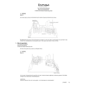 Produktbild des Artikels Emmaus (Szenentexte) (Noten - Download)