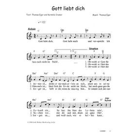 Produktbild des Artikels Gott liebt dich (Noten - Download)