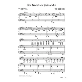 Produktbild des Artikels Eine Nacht wie jede andre (Noten - Download)