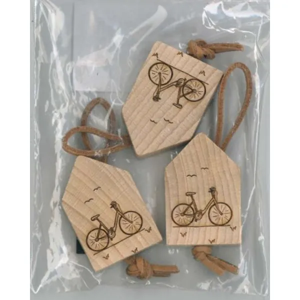 Produktbild des Artikels Schlüsselanhänger "Fahrrad" - 3er Set ()