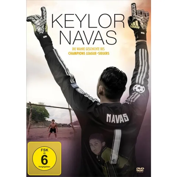 Produktbild des Artikels Keylor Navas - Die wahre Geschichte des Champions-League-Siegers (Video - DVD)