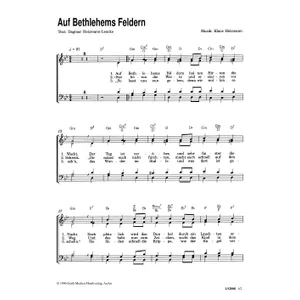 Produktbild des Artikels Auf Bethlehems Feldern (Noten - Download)