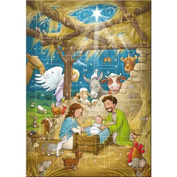 Produktbild des Artikels Der magnetische Adventskalender - Weihnachtsfreude in Bethlehem ()