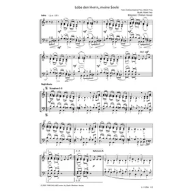 Produktbild des Artikels Lobe den Herrn, meine Seele (Noten - Download)